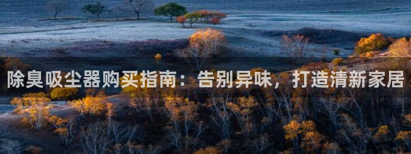 尊龙d88官网登录苹果版下载：除臭吸尘器购买指南：告别异