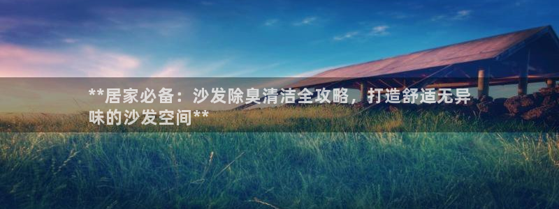 尊龙凯时可以提现吗：**居家必备：沙发除臭清洁全攻略，打