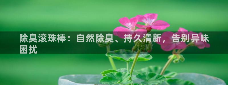 尊龙网站 人生就是博：除臭滚珠棒：自然除臭、持久清新，告